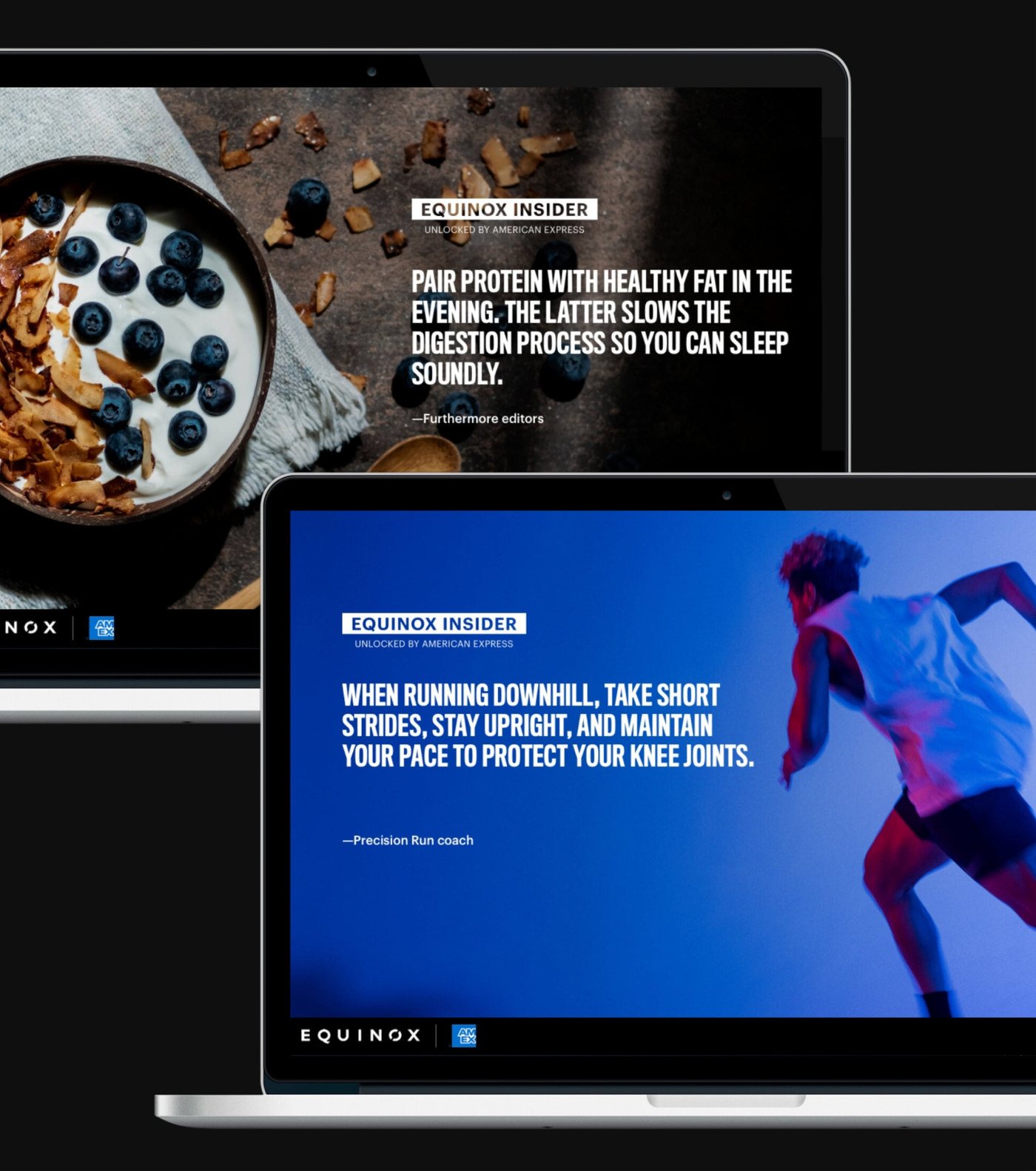 Equinox Insider dual-laptop digital experience