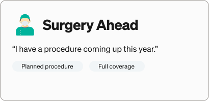 Surgery Ahead: A planned procedure this year