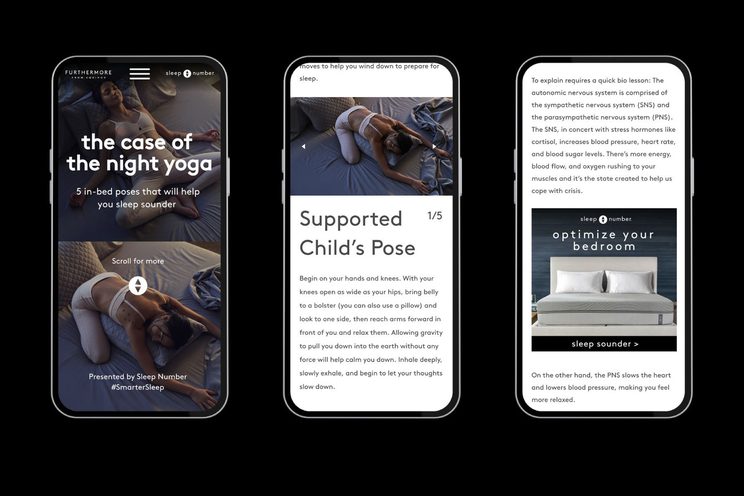 Microsite screen
