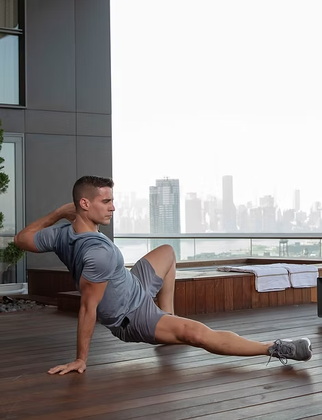 Platform X lifestyle visual — outdoor training
