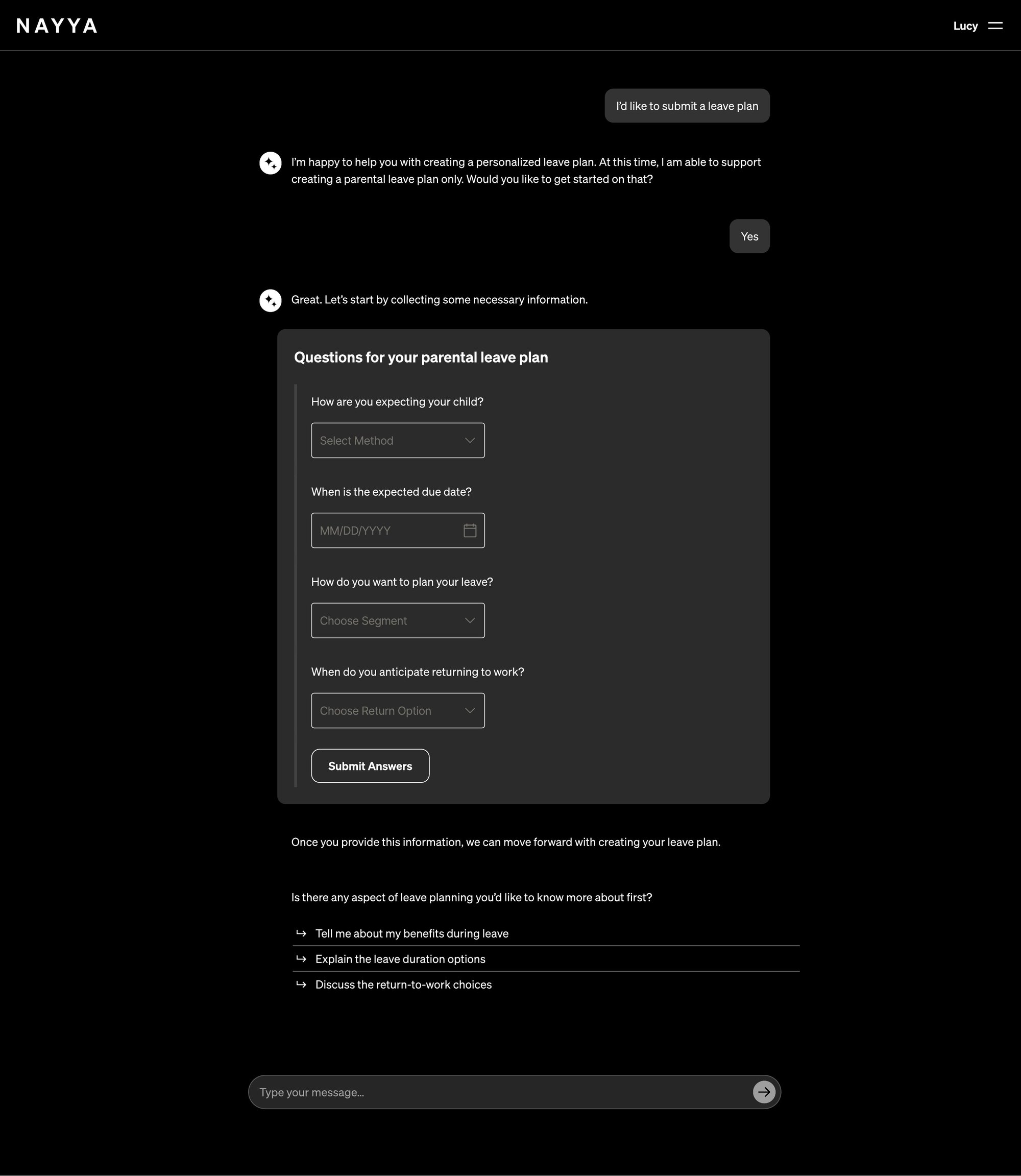 Golden use cases, page 2