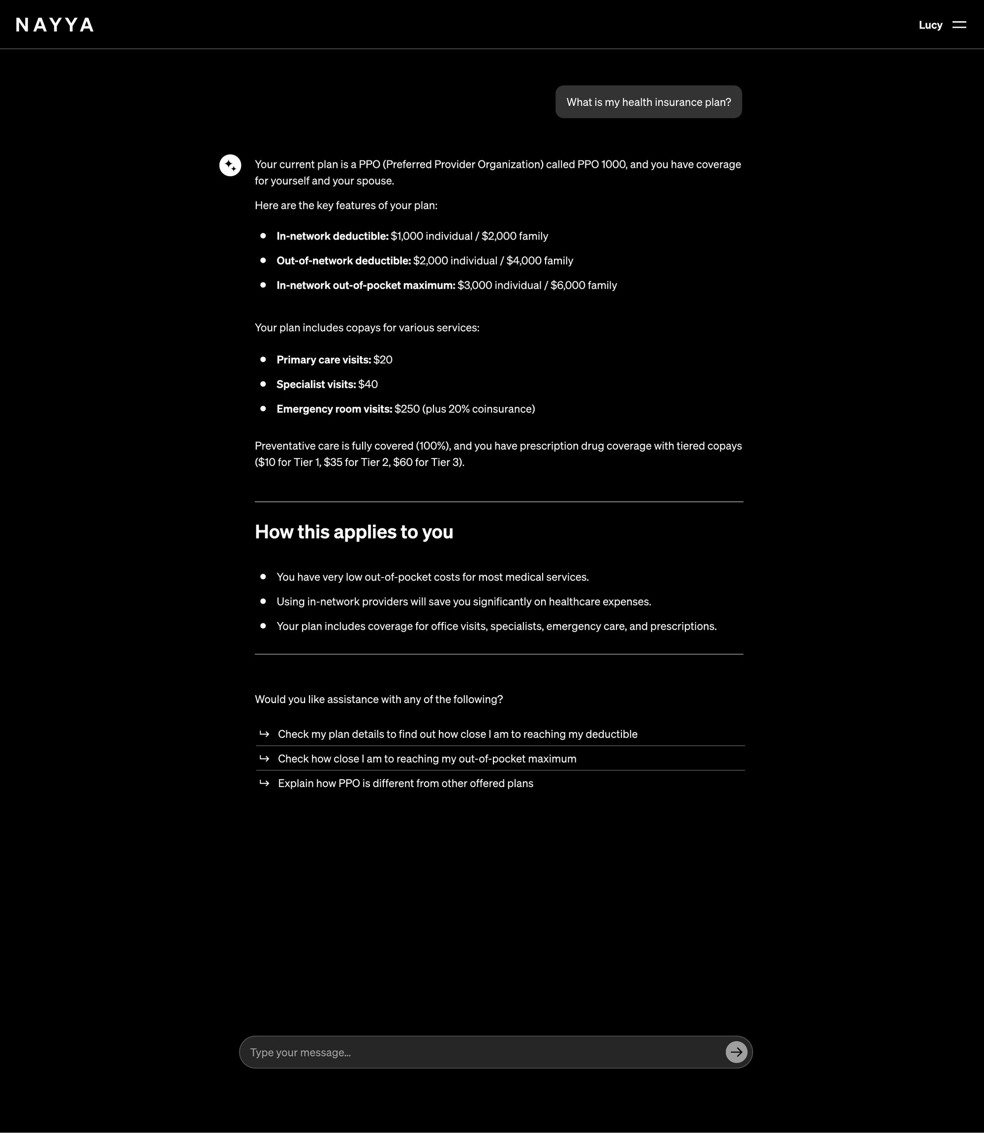 Golden use cases, page 8