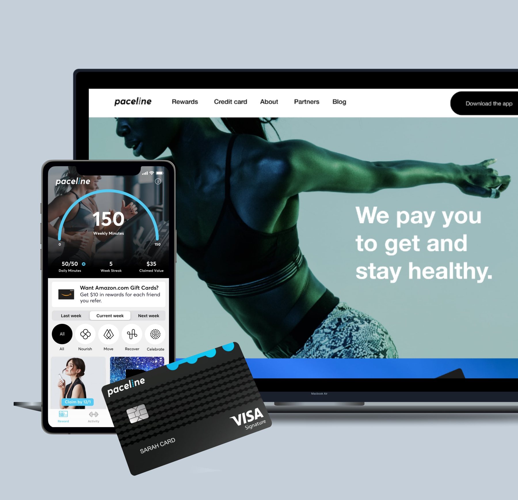 Paceline web rebrand